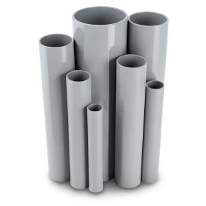 مواسير UPVC ضغط 6.9 بار مقاس 3 إنش سمك 2.16 مم لون رمادي