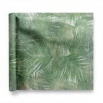 Italian wall decoration, size 10m x 0.73m, green color, model 44850