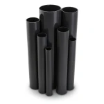 مواسير UPVC مقاس 3 إنش ضغط 8.6 بار سمك 2.74 مم لون أسود