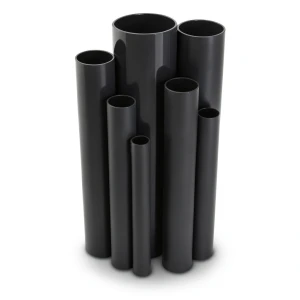 مواسير UPVC مقاس 3 إنش ضغط 8.6 بار سمك 2.74 مم لون أسود