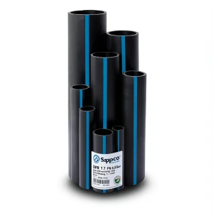 مواسير HDPE سابكو DR 17 ضغط 8.6 بار مقاس 250 مم سمك 14.7 مم لون اسود | سابكو