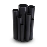 مواسير UPVC ضغط 21.7 بار مقاس 2 إنش سمك 4.47 مم لون أسود