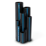 أنابيب HDPE سابكو DR 17 ضغط 8.6 بار مقاس 110 مم سمك 6.5 مم لون اسود | سابكو