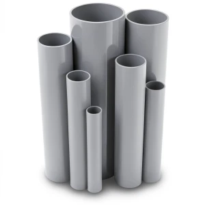 UPVC Pipes 3 Inch Nominal Pressure 8.6 Bar Thickness 2.74 mm Gray