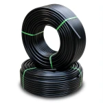 HDPE Pipes PE 100 Pressure 16 Bar Diameter 32 mm Thickness 2.9 mm Black | NEPROPLAST