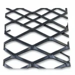 Hot Rolled (Black) Steel Expanded Metal Mesh   Thickness 3 mm Width 1.22 meter Length 1 meter | Bait Al Tatawor Company