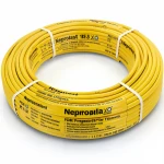 Neproplast HDPE Pipes PE 80 Pressure 12.5 Bar Outside Diameter 63 mm Thickness 5.8 mm Color Yellow