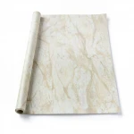 Italian marble wall Covering, size 10 m x 1.06 m, light beige color, model 84626 