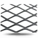 Hot Rolled (Black) Steel Expanded Metal Mesh   Thickness 3 mm Width 1.22 meter Length 2 meter | Bait Al Tatawor Company