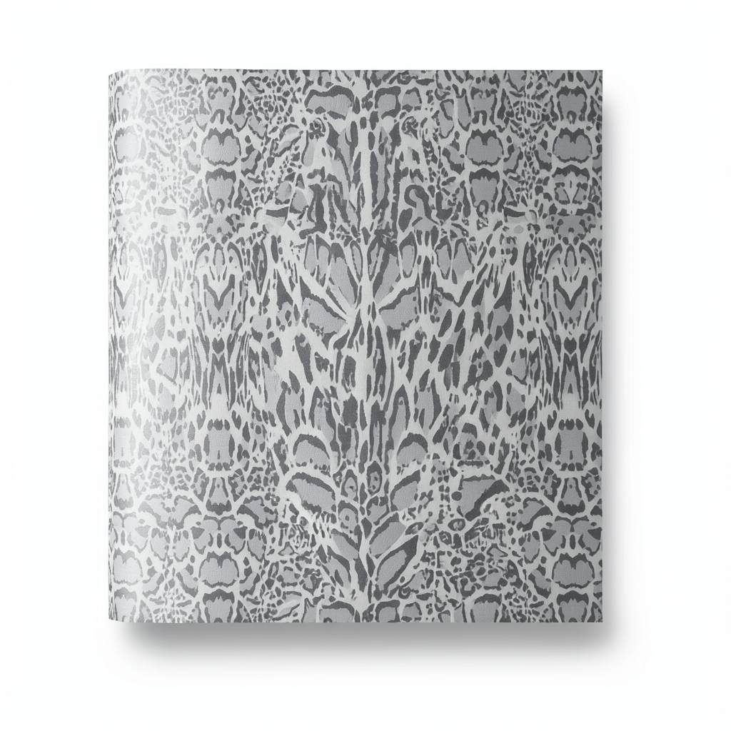 Italian Wallpaper Patterned Design Gray Color, Size 10mx0.70m, Model RC18054