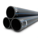 HDPE Pipes PE 100 Pressure 16 Bar Outside Diameter 200 mm Thickness 18.2 mm Black | NEPROPLAST