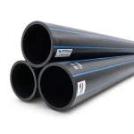 HDPE Pipes PE 100 Pressure 16 Bar Diameter 355 mm Thickness 32.2 mm Black | NEPROPLAST