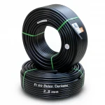 أنابيب HDPE  نيبروبلاست PE 100 ضغط 6 بار قطر خارجي 75 مم سمك 2.8 مم لون اسود