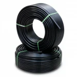أنابيب HDPE نيبروبلاست PE 80 ضغط 12.5 بار قطر خارجي 40 مم سمك 3.7 مم لون اسود
