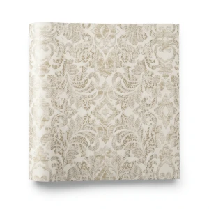 Italian Wallpaper Beige Color Classic Design, Size 10mx0.70m, Model RC18040