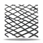 Hot Rolled (Black) Steel Expanded Metal Mesh   Thickness 5.8 mm Width 1.22 meter Length 5 meter | Bait Al Tatawor Company