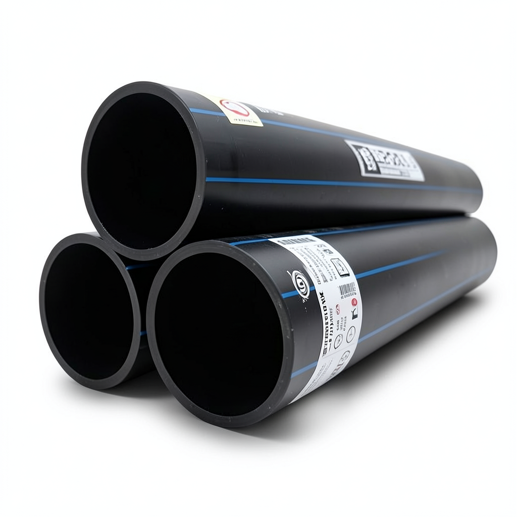 HDPE Pipes PE 100 Pressure 16 Bar Outside Diameter 315 mm Thickness 28.6 mm Black | NEPROPLAST