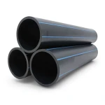HDPE Pipes PE 100 Pressure 16 Bar Diameter 355 mm Thickness 32.2 mm Black | NEPROPLAST