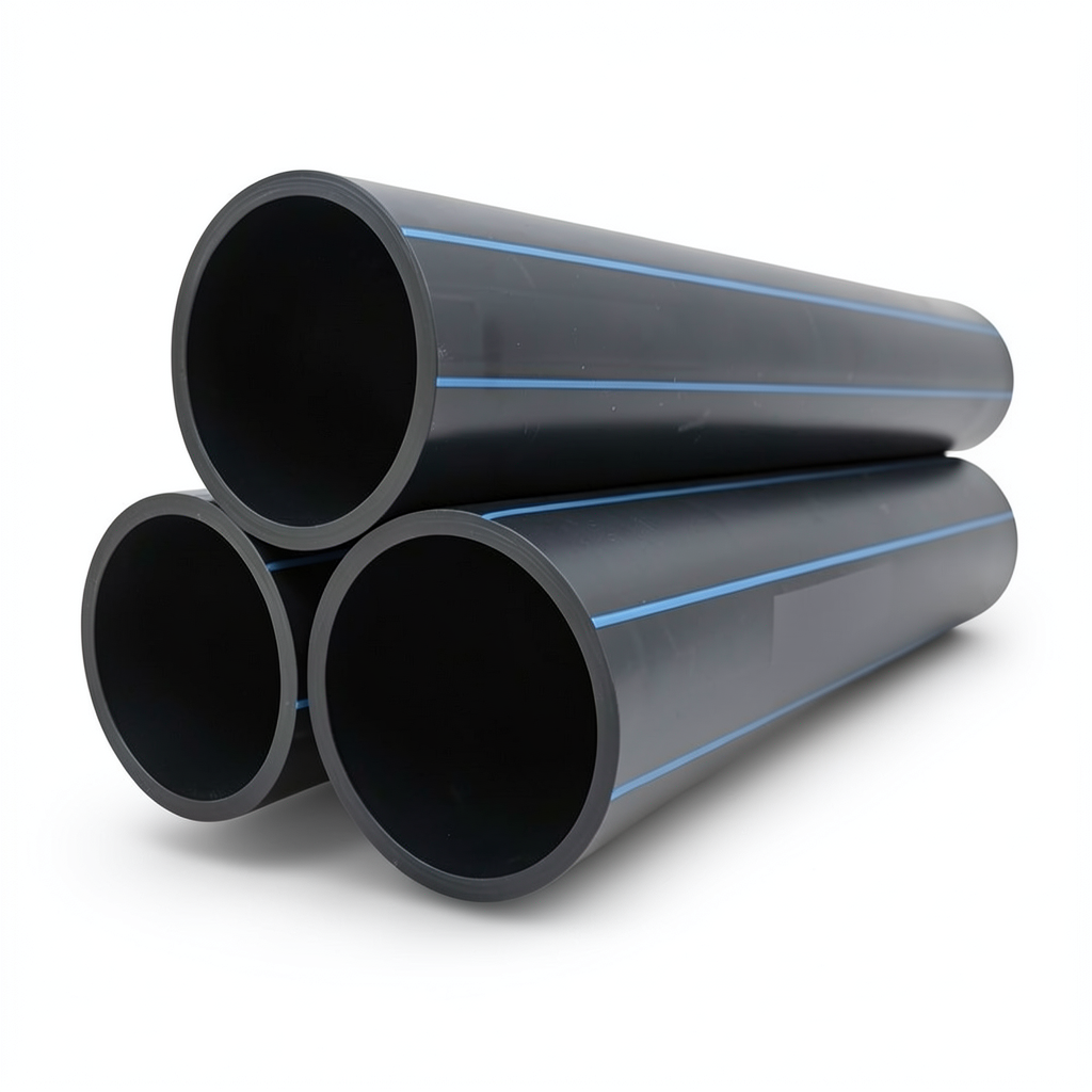 مواسير HDPE PE 100 ضغط 16 بار قطر 355 مم سمك 32.2 مم لون أسود | نيبروبلاست