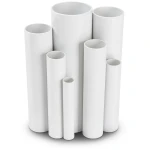مواسير UPVC ضغط 13.8 بار مقاس 2 إنش سمك 2.87 مم لون أبيض