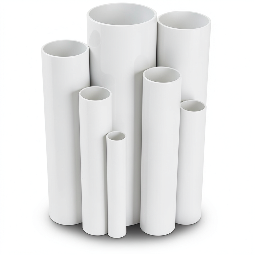 UPVC Pipes Nominal Pressure 13.8 Bar Size 2 Inch Thickness 2.87 mm White