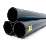 HDPE Pipes PE 100 Pressure 16 Bar Outside Diameter 400 mm Thickness 36.3 mm Black | NEPROPLAST