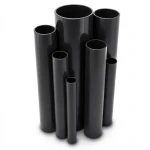 مواسير UPVC مقاس 2 إنش سمك 2.87 مم ضغط 13.8 بار لون اسود