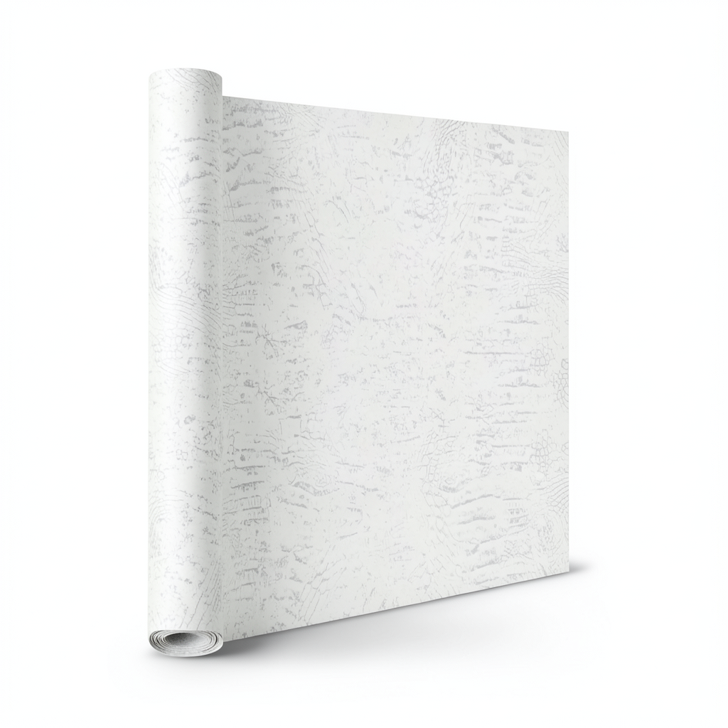 Italian Wallpaper Patterned Design Off White Color, Size 10mx0.70m, Model RC18079