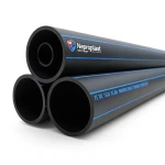 Neproplast HDPE Pipes PE 100 Pressure 16 Bar Outside Diameter 630 mm Thickness 57.2 mm Black | NEPROPLAST