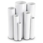 مواسير UPVC مقاس 3 إنش سمك 2.16 مم ضغط 6.9 بار لون أبيض