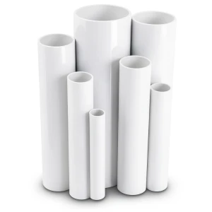 مواسير UPVC مقاس 3 إنش سمك 2.16 مم ضغط 6.9 بار لون أبيض