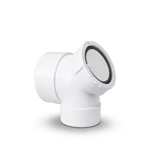 كوع UPVC مقاس 40 مم مع باب فحص من FABCO