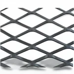 Hot Rolled (Black) Steel Expanded Metal Mesh   Thickness 6 mm Width 1.22 meter Length 3 meter | Bait Al Tatawor Company