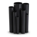 مواسير UPVC مقاس 3 إنش ضغط 8.6 بار سمك 2.74 مم لون أسود