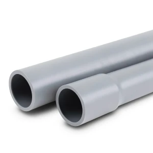 UPVC Pipes Nominal Pressure 6 Bar Outer Diameter 40 mm Thickness 1.80 mm Gray