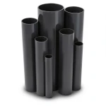 مواسير UPVC ضغط 21.7 بار مقاس 2 إنش سمك 4.47 مم لون أسود
