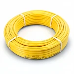 أنابيب HDPE نيبروبلاست PE 80 ضغط 12.5 بار قطر خارجي 125 مم سمك 11.4 مم لون أصفر 