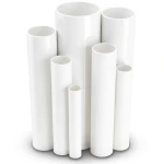 مواسير UPVC مقاس 3 إنش ضغط 11 بار سمك 3.43 مم لون أبيض