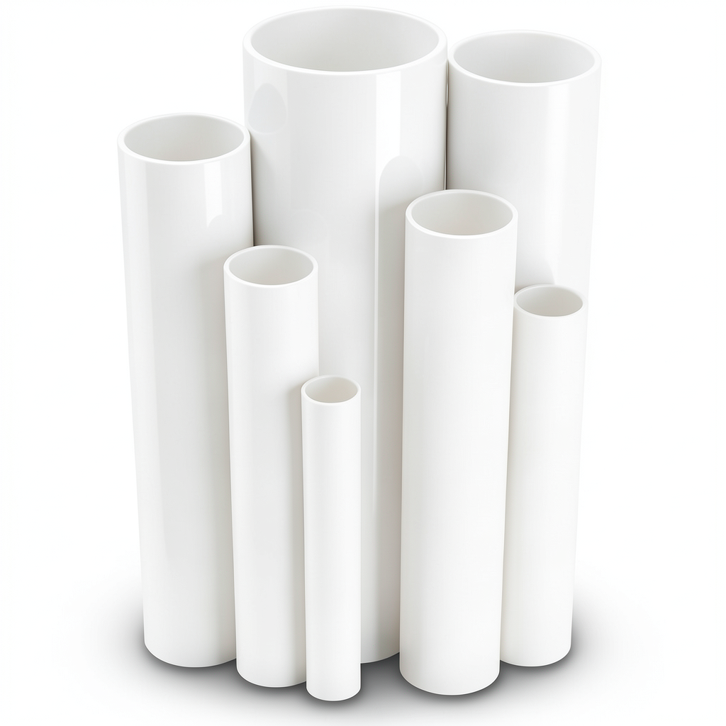UPVC Pipes 3 Inch Nominal Pressure 11 Bar Thickness 3.43 mm White