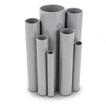 مواسير UPVC ضغط 13.8 بار مقاس 3 إنش سمك 4.47 مم لون رمادي