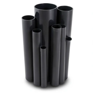 مواسير UPVC ضغط اسمي 11 بار مقاس 3 إنش سمك 3.43 مم لون أسود
