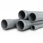 UPVC Pipes Plasco Schedule 80  Size 8 inch Thickness 12.7 mm Gray Colour