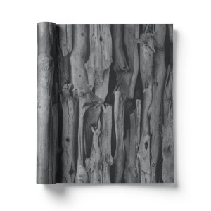 German Wall Covering Patterned Design 10m×0.53m, Gray, Model 473230