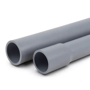 UPVC Pipes Nominal Pressure 6 Bar Outer Diameter 63 mm Thickness 1.90 mm Gray