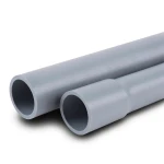 مواسير UPVC EPC 40 مقاس 3/4 إنش سمك 2.87 مم لون رمادي