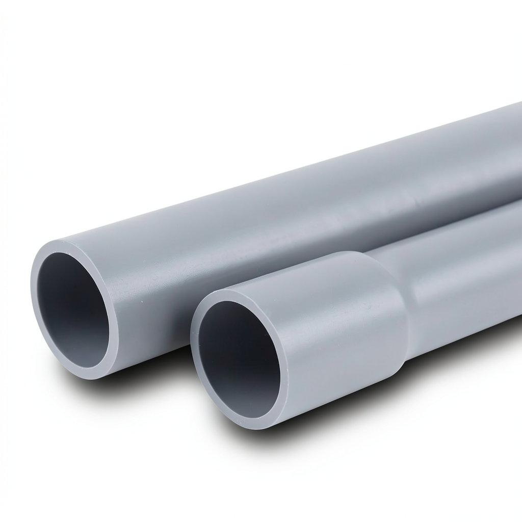 UPVC Pipes EPC 40 Size 1 1/4 inch Thickness 3.56 mm Gray