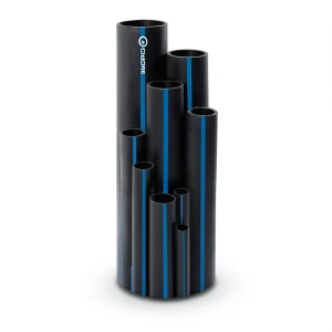 أنابيب HDPE سابكو DR 17 ضغط 8.6 بار مقاس 630 مم سمك 37.1 مم لون اسود | سابكو