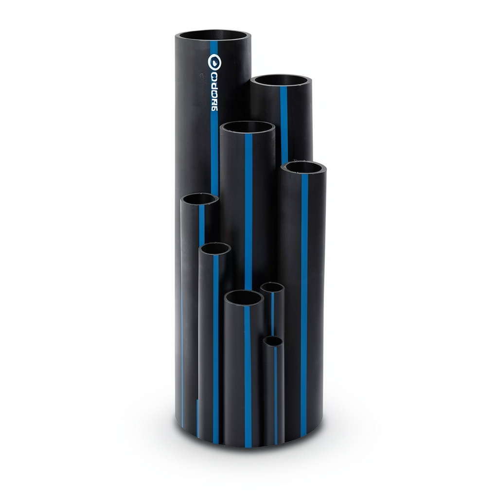 أنابيب HDPE سابكو DR 17 ضغط 8.6 بار مقاس 630 مم سمك 37.1 مم لون اسود | سابكو