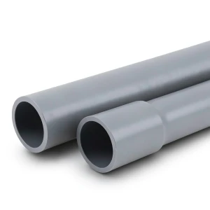 UPVC Pipes EPC 40 Size 1 1/2 inch Thickness 3.68 mm Gray