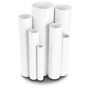 UPVC Pipes 6.9 Bar Pressure 4 Inch Size 2.8 mm Thickness White